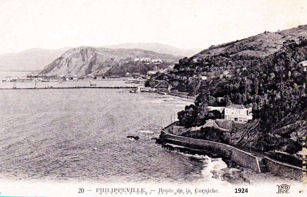 Philippeville - Route de la Corniche - 1924.jpg